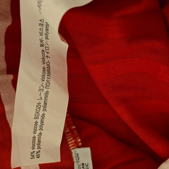 Zara Red and White Striped Pants - Picture 5 of 5